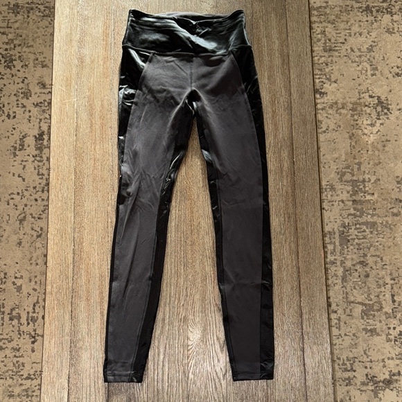 Lululemon Wunder Train High-Rise Tight 28" Satin Panels Black - Picture 1 of 14